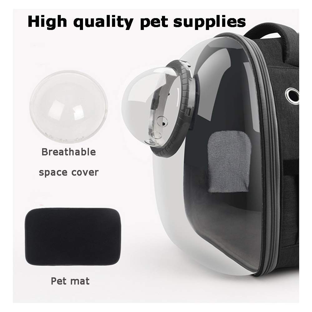Cat Carrier Dog Carrier Backpack, sac à Dos pour animaux de compagnie pour Petit Chien de Taille moyenne, Petit Chien, entrée Recto-Verso, sac de Voyage pour animaux de compagnie,