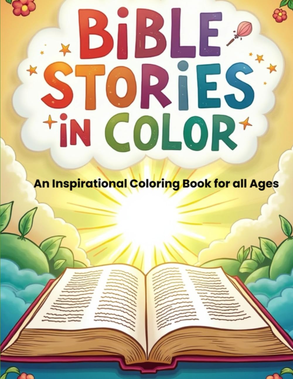 Bible Stories In Color - An Inspirational Coloring Book for All Ages