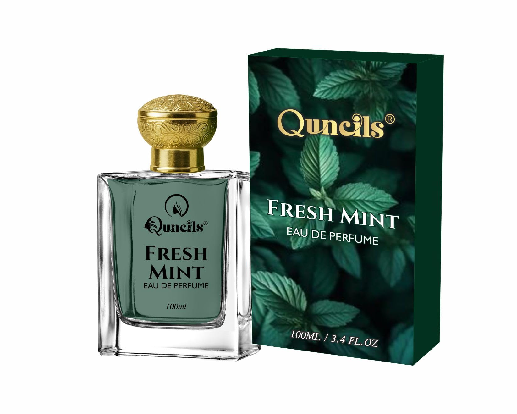 Fresh Mint Perfume for Men & Women | Long-Lasting | Unisex Premium Perfume for Everyday & Special Occasions Eau De Perfume,100ml, 3.4 Fl. Oz