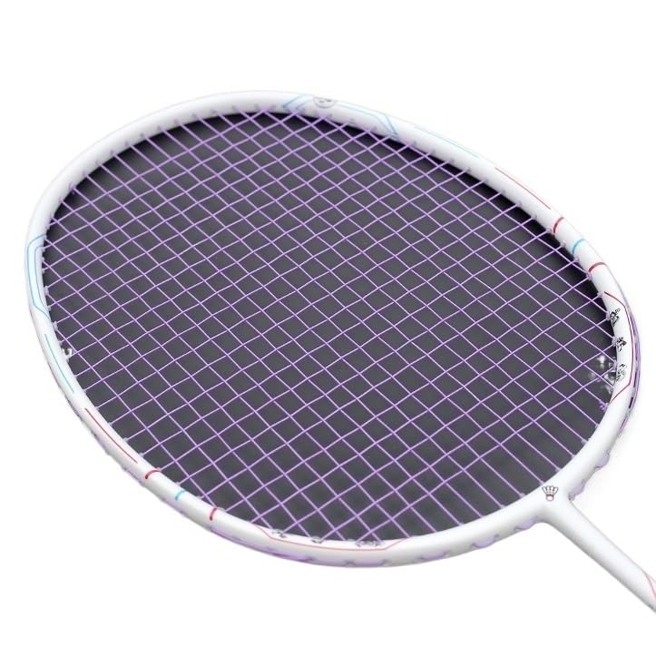 Carbon Fiber String Badminton Rackets Super Light Professional Racquet Bags Sports Adult