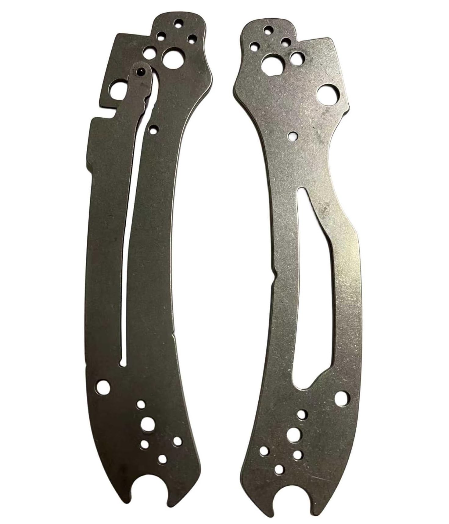 AGSBDCYU 1 Pair Custom CNC Stainless Steel Liner Replacement is Suitable for Para 3 C223(Silver)(Silver)