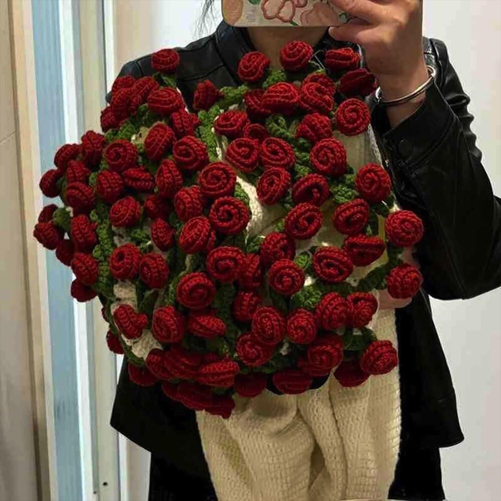 Amazon｜フラワーブーケブランケット ローズ 柔らかくロマンチックな