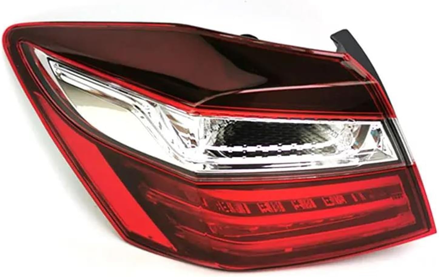 Car Rear Lights Upgrade for Accord 9.5th 2016 2017 Petrol Version Car Rear Tail Light Brake Lights Reversing Lamp Cover Auto Taillight Assembly(Left Inside)