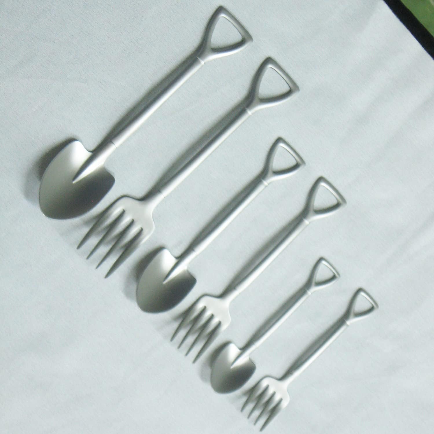 Nagao Tsubamesanjo Country Story Mini Scoop, Mini Fork, Blast, Set of 2, Made in Japan