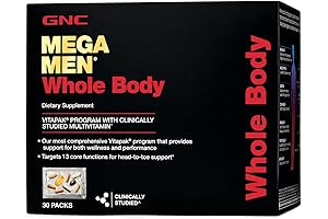 Mega Men Whole Body Vitapak: Amplify Wellness and Elevate Performance