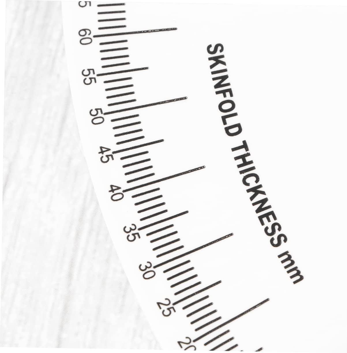 Caliper Tester Tape Measure Accurate Measurement Tool for Fitness Tracking and Easy to Use for Men and Women White