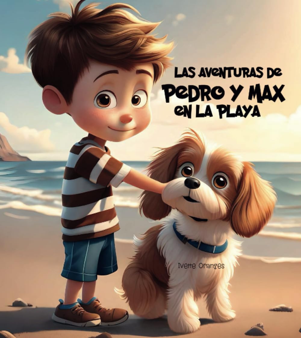 Las Aventuras de Pedro y Max en la playa: Cuento para niños / Historias infantiles para niños de 3 a 8 años / Cuentos para dormir / Cuentos en español