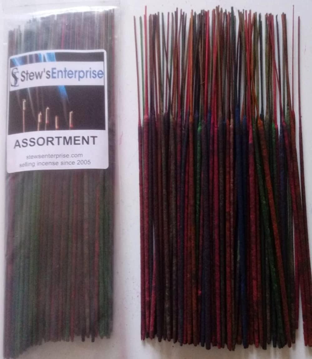Assorted 11 inch Incense Sticks-Approx. 100 Sticks