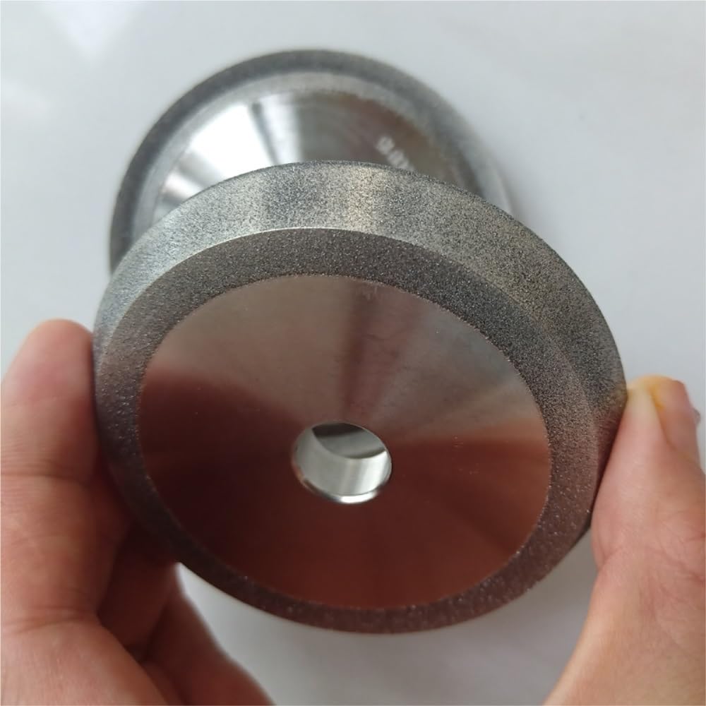 UGLYAF Diamant-CBN-Schleifscheibe 13 Typ 13 C CBN 200# Schleifmaschine for Schleifen von weißen Stahlbohrern(CBN 200grit)
