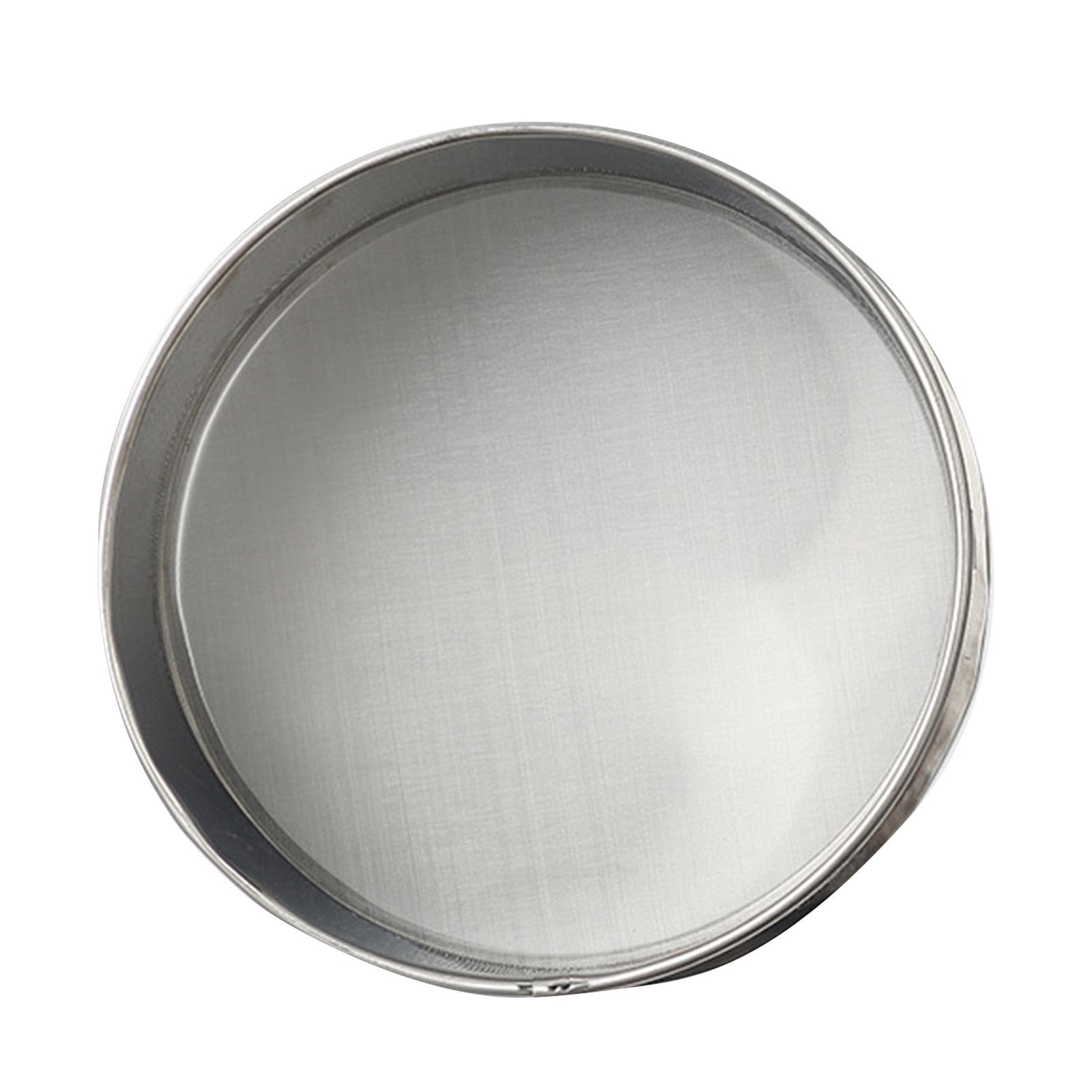 MagiDeal Ceramic Glaze Sieve Filter Multifunctional Round 100 Mesh 304 Stainless Steel Fine Mesh Sieve Strainer for Pigment Mud Slurry, 15cm