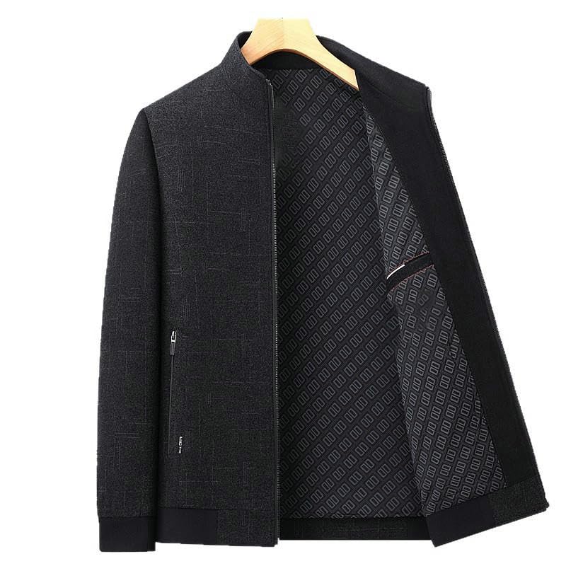Veste décontractée pour homme mi-saison à col montant - 5