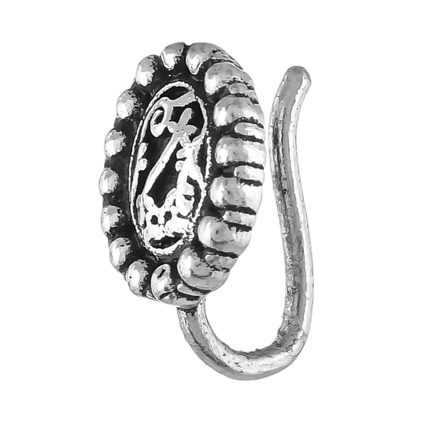 VOYLLA Morni Aiya Nose Pin|Nose Ring for Women|Silver Oxidised|Ethnic|Everyday| (B0CZTWR1WW) Amazon Price History, Amazon Price Tracker