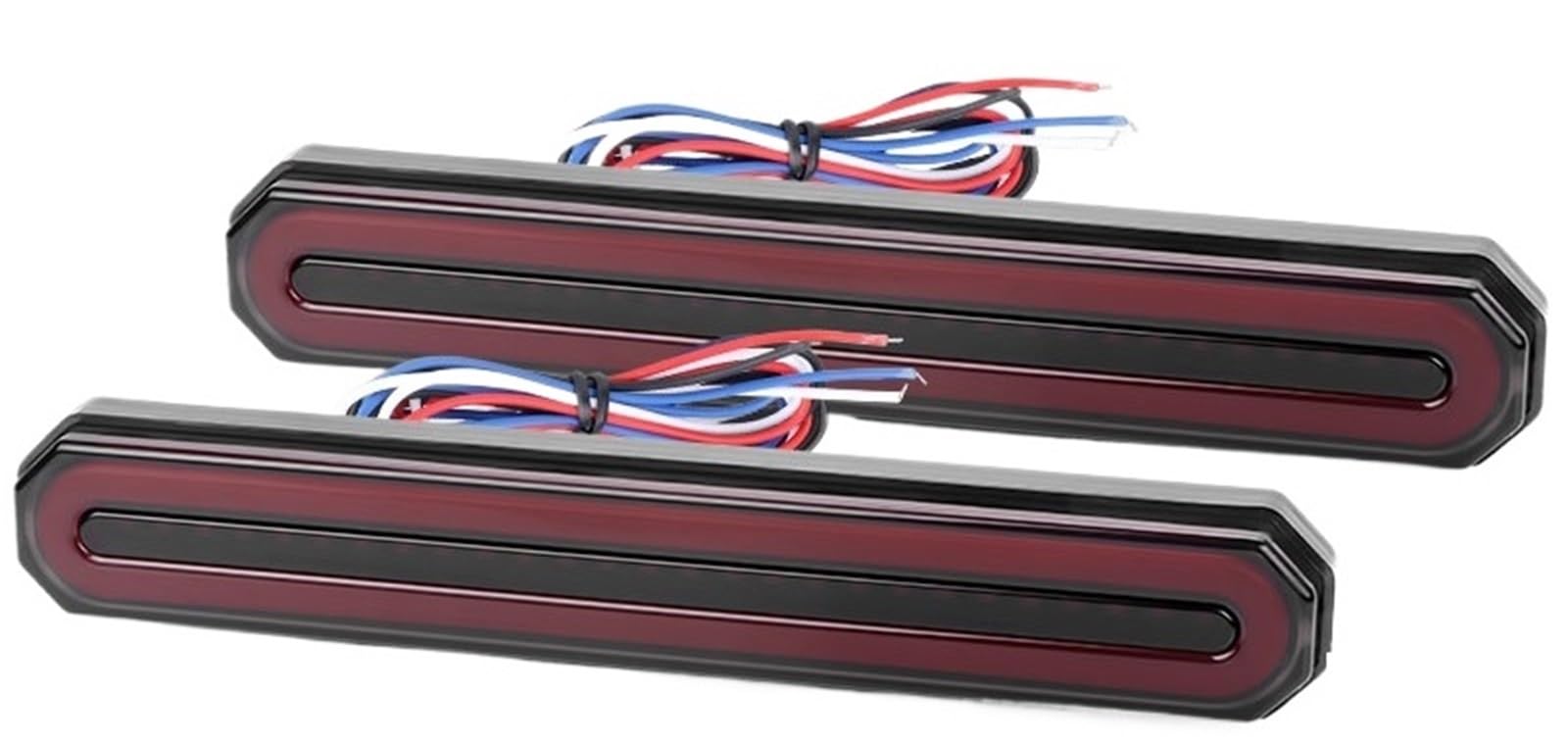 Feux Arrière Freinage Moto Feu Arrière De Frein LED pour Motos 3 en 1 Clignotant Feux Séquentiels DRL Indicateur Moto