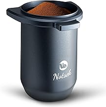 54mm Dosing Cup, Aluminum Alloy Coffee Dosing Cup for 53.3mm Portafilters, Binaural Espresso Dosing Cup for Sage Barista Express/Pro Breville Delonghi