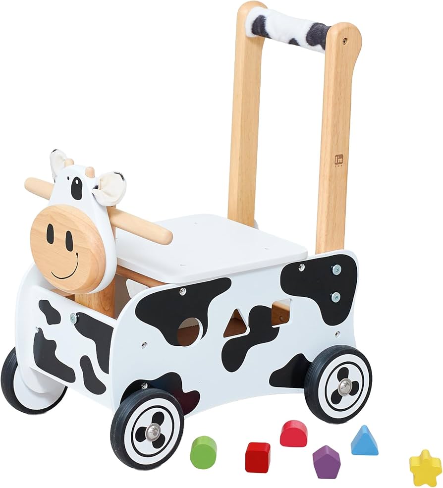 Amazon | Edutē エデュテ アイムトイ ウォーカー&ライド カウDX 手押し