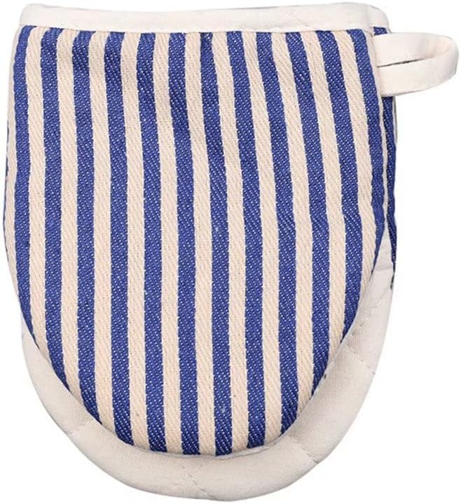 Oven Gloves, Microwave Gloves, Heat Resistant Cotton Linen Gloves, Non-Slip Oven Duckbill Gloves (Color: Red, 1 Pair)