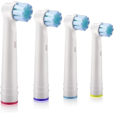 Amazon ブラウン オーラルb 対応 替えブラシ ホワイトニング マルチアクション Lmdk やわらかめ 極細毛 オーラルb 互換 替えブラシ 4本入り Lmdk 電動歯ブラシ