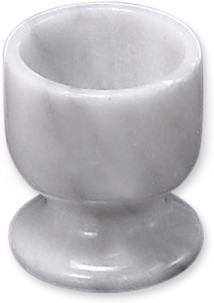 Creative Home White Marble Egg Cup
