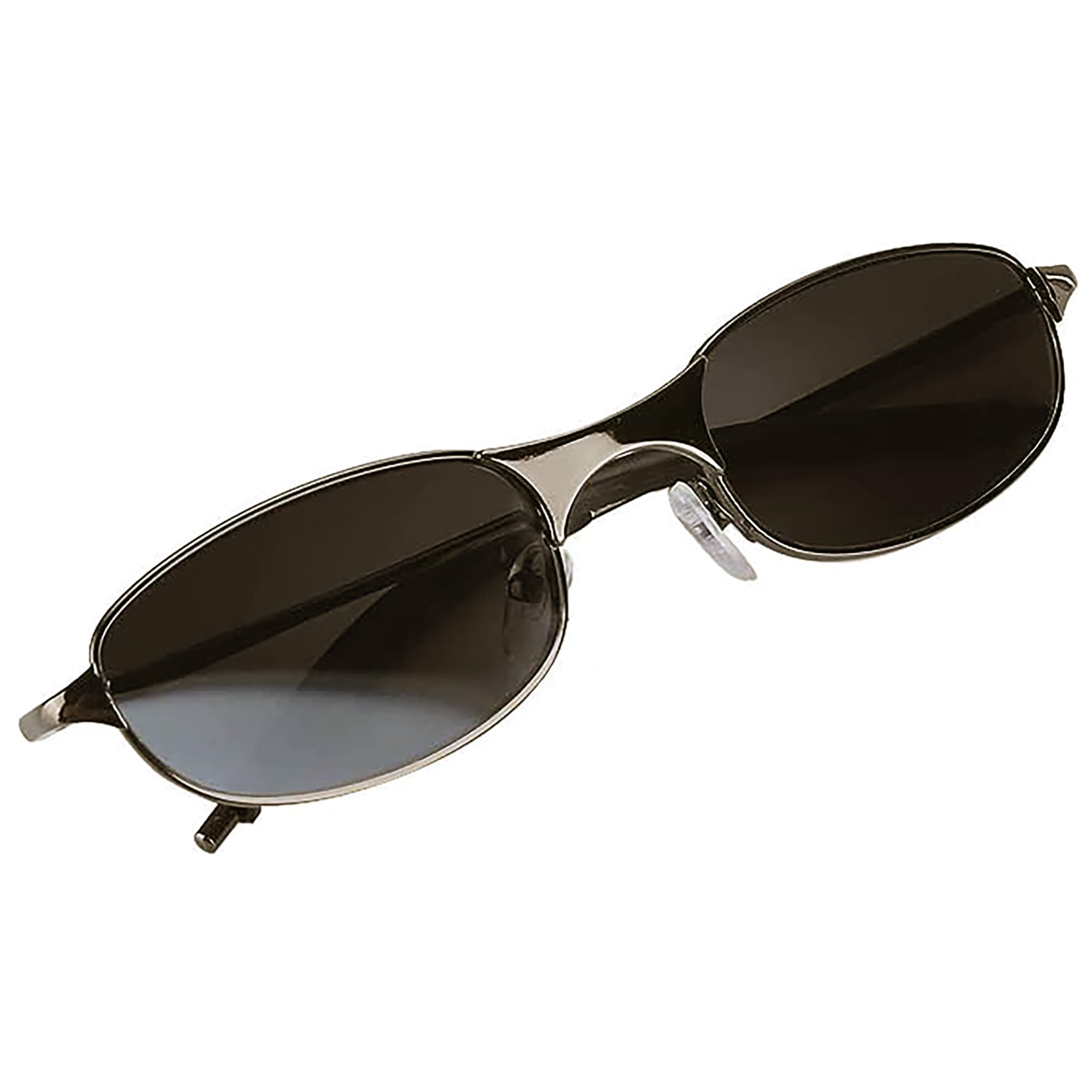 Highbrain Anti-Tracking Rear View Glasses with Case, UV Sunglasses for Watching What's Behind You - Black