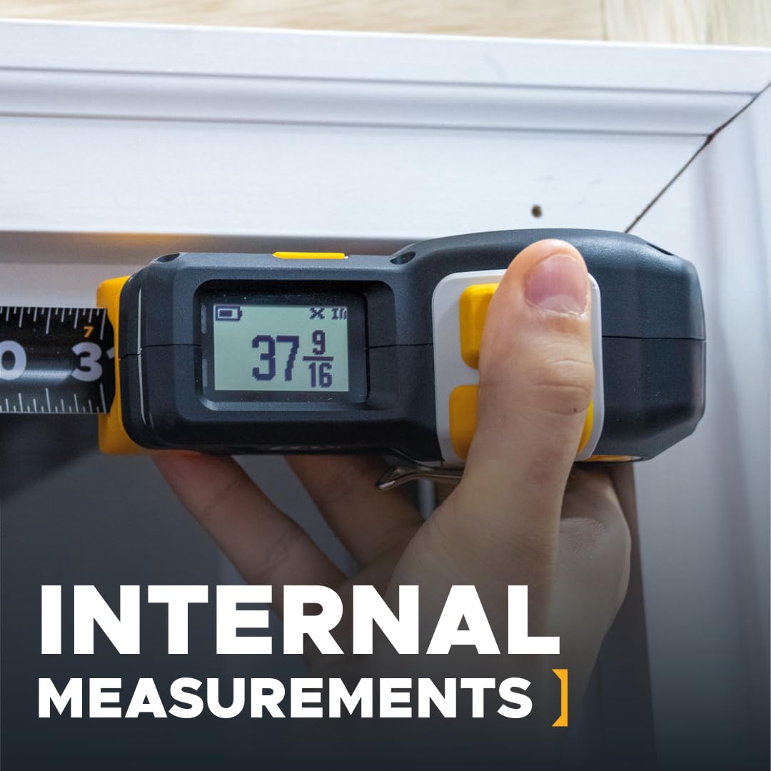 T1M Utility Mètre à ruban numérique – 7,6 m – Anglais