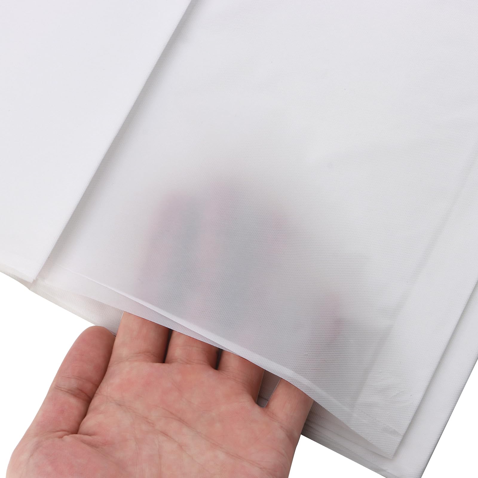 DAKFOOK 12 Pack 137 x 274cm White Table Covers, Large Disposable Table Cloth - Image 2