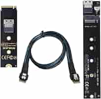 Cablecc NGFF M-Key NVME オス-メス 延長ケーブル SFF Amazon.co.jp: Sintech M.2 NVME 延長ケーブル、NGFF M-Key PCIe