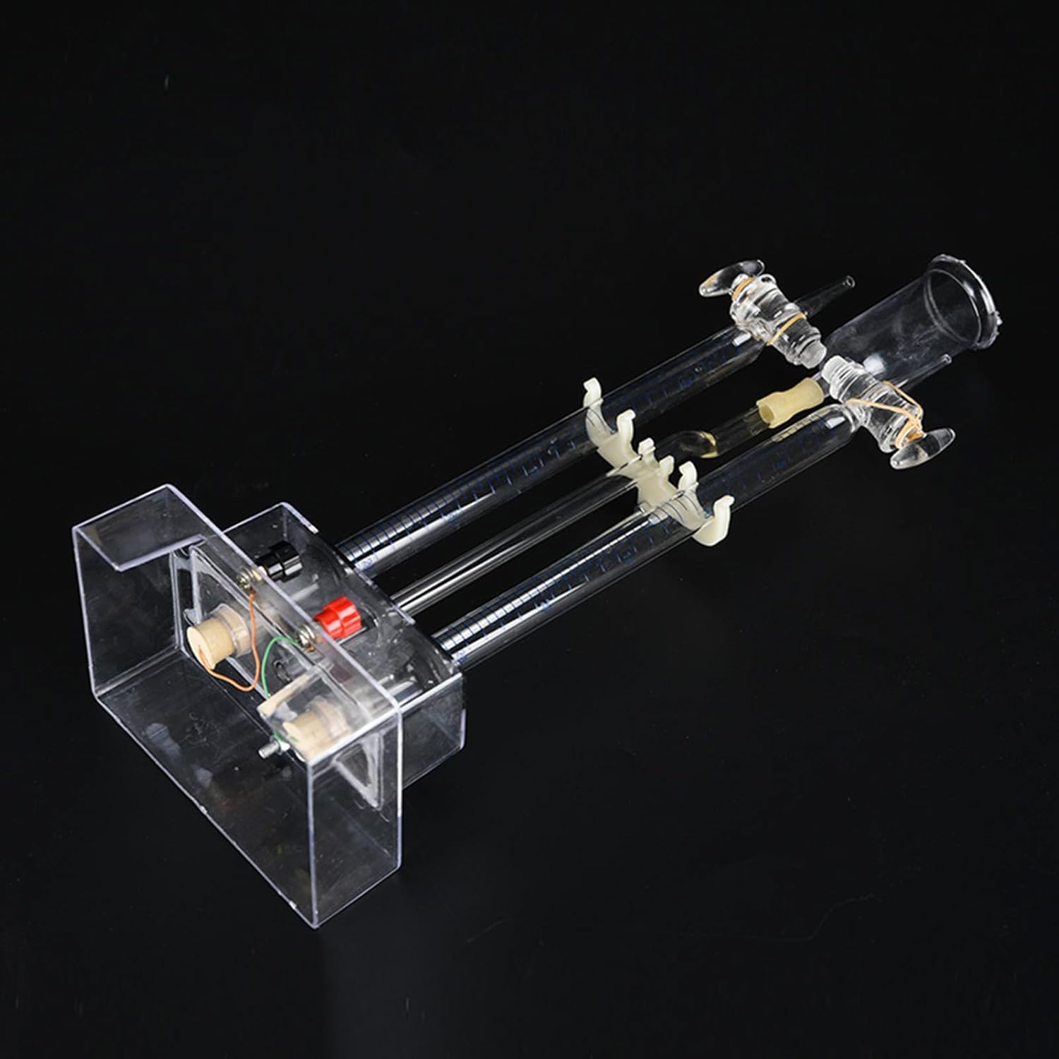 Wasserelektrolysegerät für High School Experimente, 15 ml Ionisierungs- und Zersetzungs-Demonstrator-Ausrüstung für Chemie-Lernen