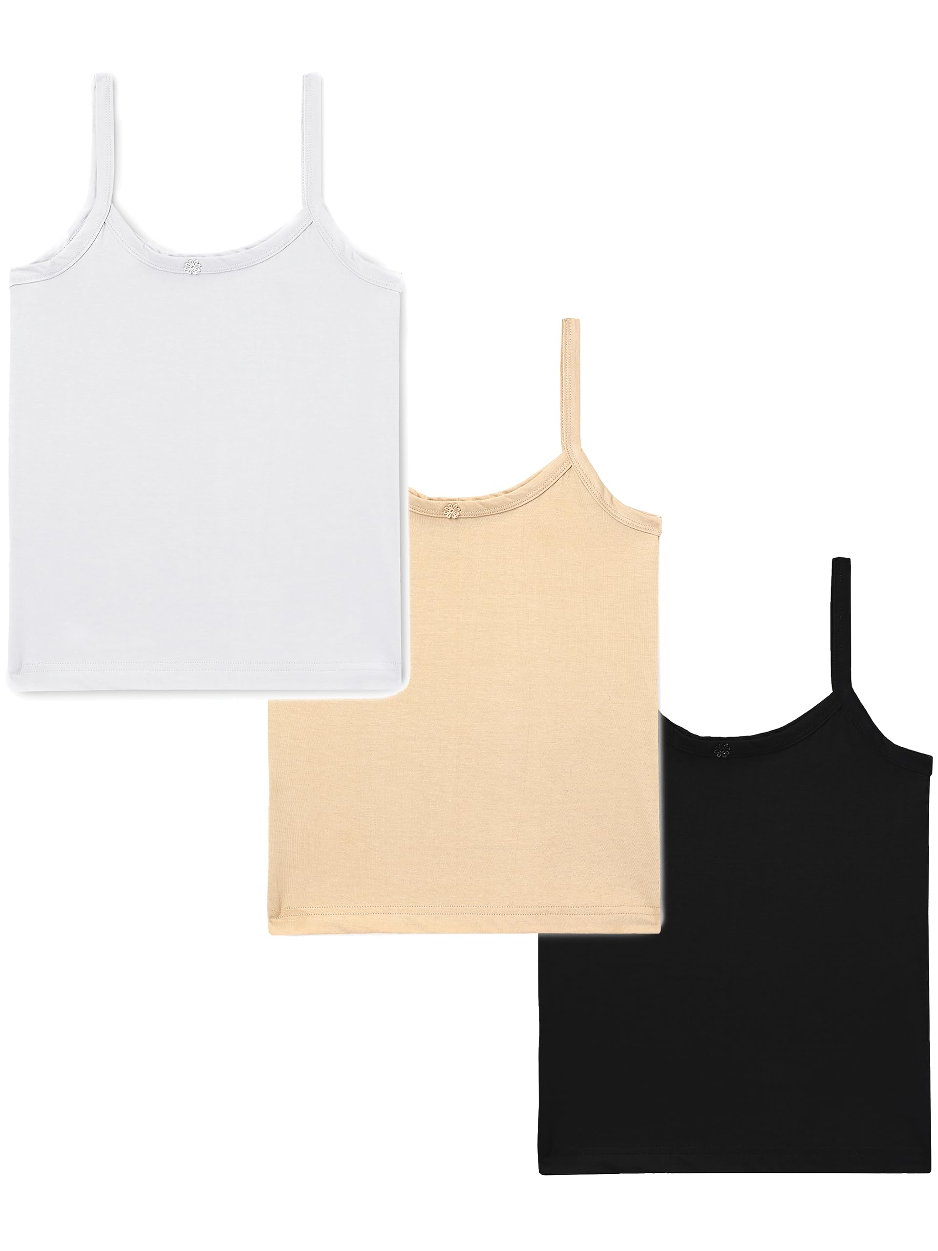 rmt dissa Women’s Combed Cotton Camisole Pack of 3 | Soft, Breathable & All Day Comfort | Everyday Layering Essential-picture-24