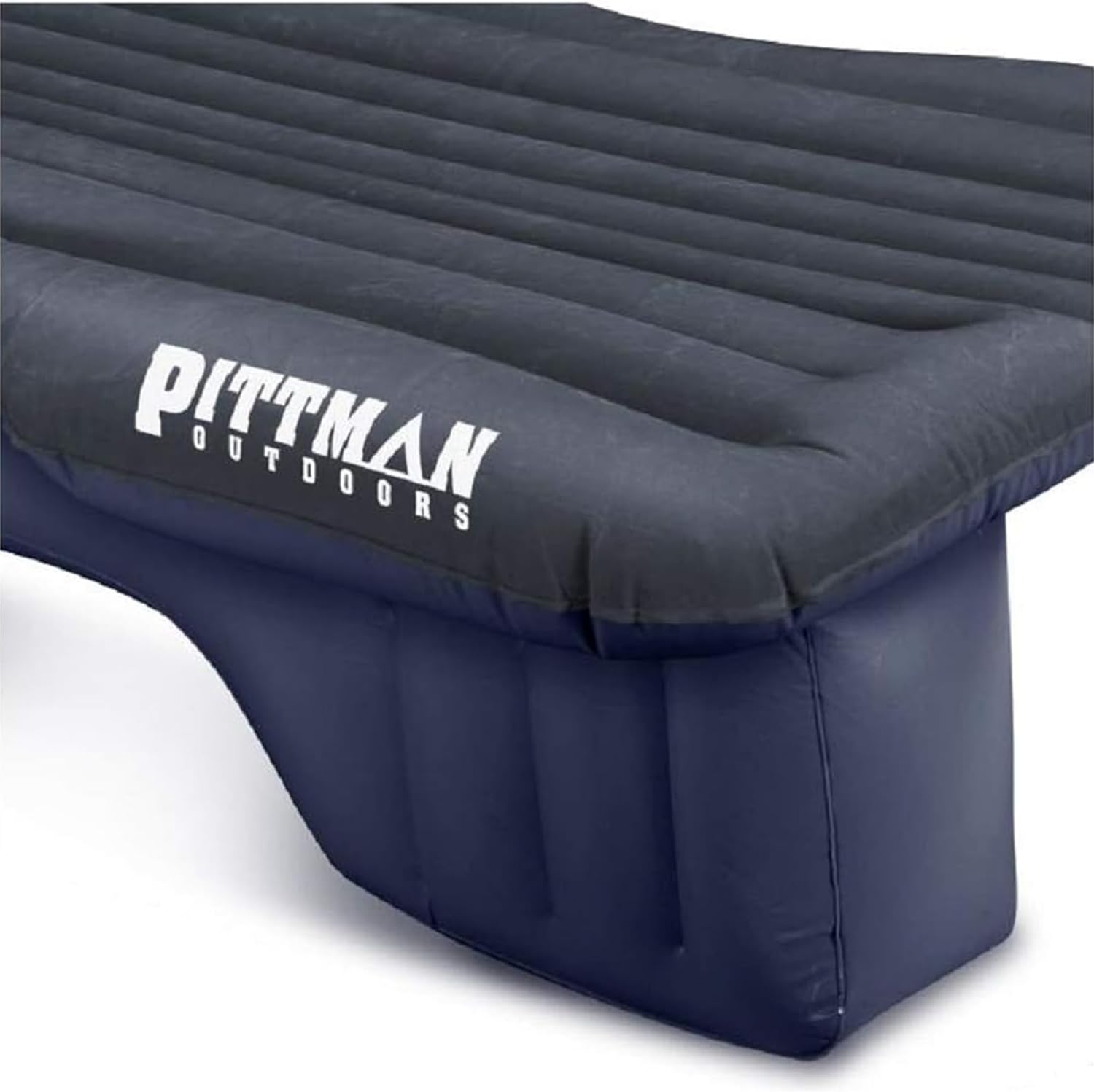 AirBedz by Pittman Outdoors - Inflatable Rear Seat Air Mattress, Black - 55" Wide - Mid-Size Fits Jeeps, Car, SUV’s & Mid-Size Trucks, Comes with Portable DC Air Pump