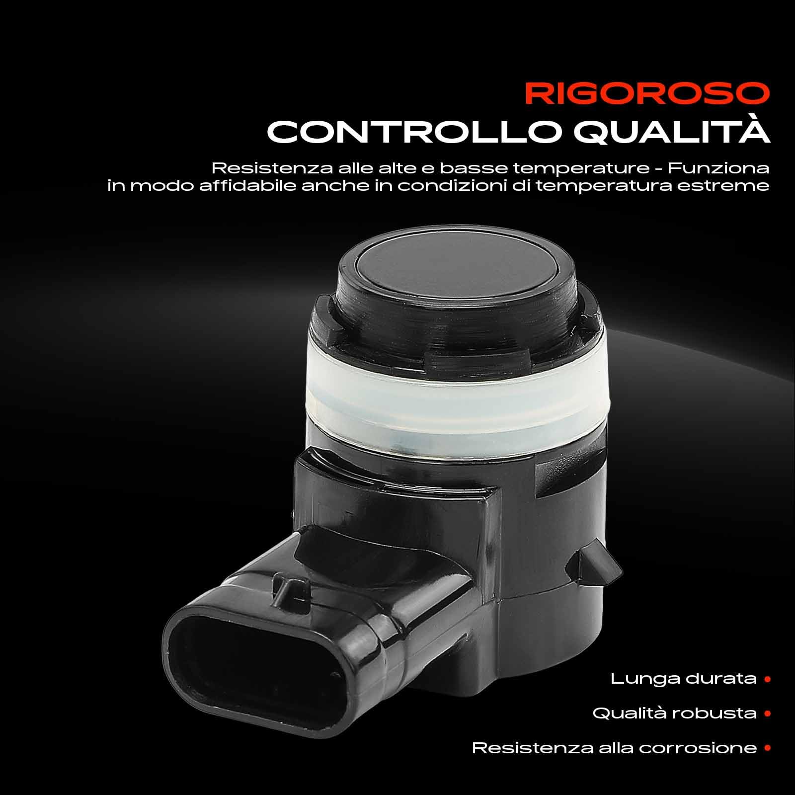 Frankberg 4 sensori di parcheggio anteriori e posteriori A0009055604 | Compatibile con: GLE W166, GLC X253, Classe M W166, CLA Shooting Brake X118, GLS X166, Classe C W205