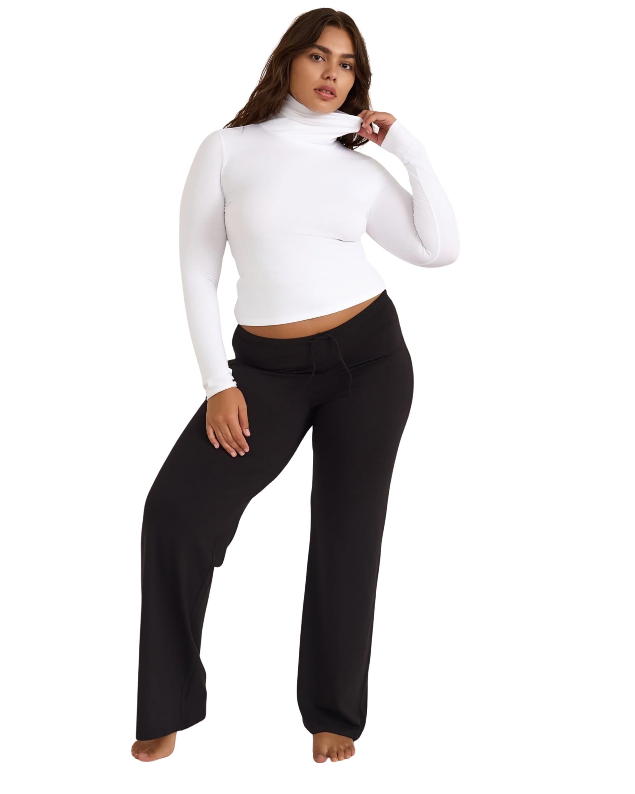 Organic Basics Womens Everyday Straight Leg Pants