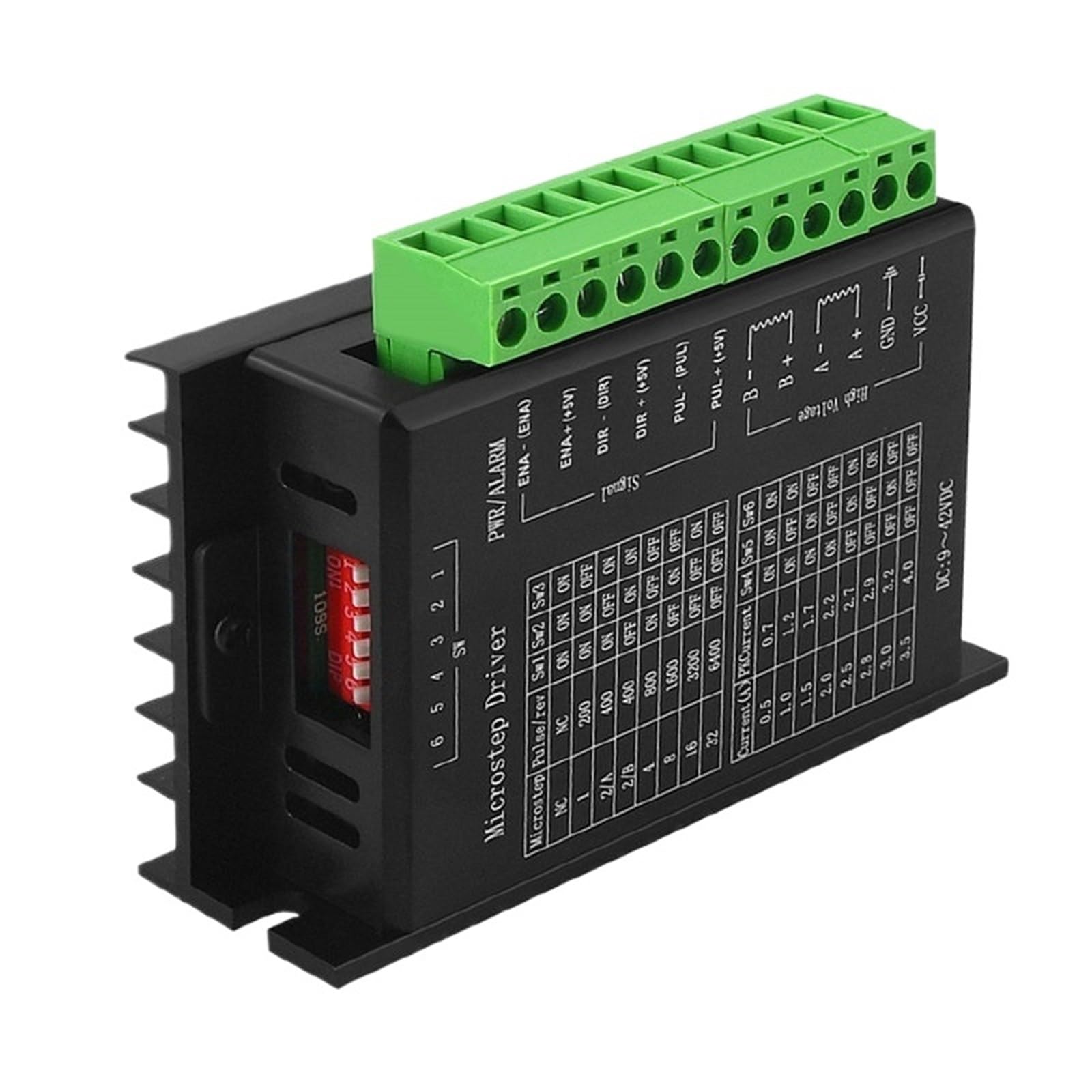 TB6600 Stepper Motor Driver 4A 9~42V TTL 32 Micro-Step 1 Axis 2 Or 4 Phase Of Stepper Moto 42,57,86