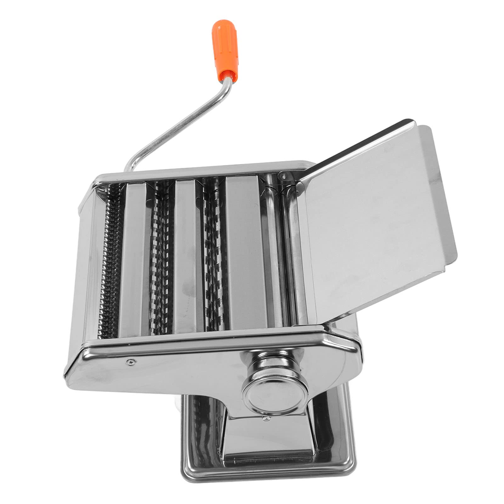 MANUALE PASTA MACHER MATCHE Acciaio inossidabile Regolazione dello spessore a 9 livelli con maniglia anti -slittamento per cucina domestica Usa facile da montare e funzionare