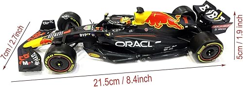 Miniatura 5 de 2412022 Nuevo F1 RB18#1 para Verstappen Champion Racing compatible con Red Bull 124 de aleación estática de coche fundido a presión, regalo