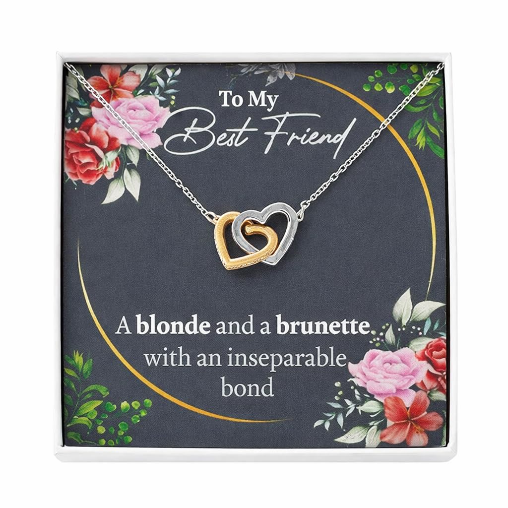 925 Silver Gift Friend Necklace, Best Friend Gift, Gift For Best Friends Birthday, Best Friend Girl, Touching Gift, Friendship Gift, Friend Gift-image-43