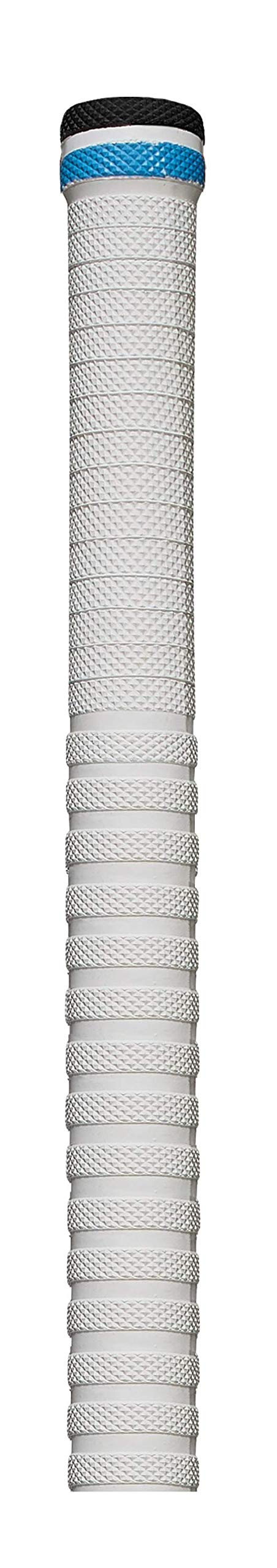 SGL GM SINGLE DYNAMIC CRICKET BATTING GRIP IN (WHITE BLACK/BLUE)