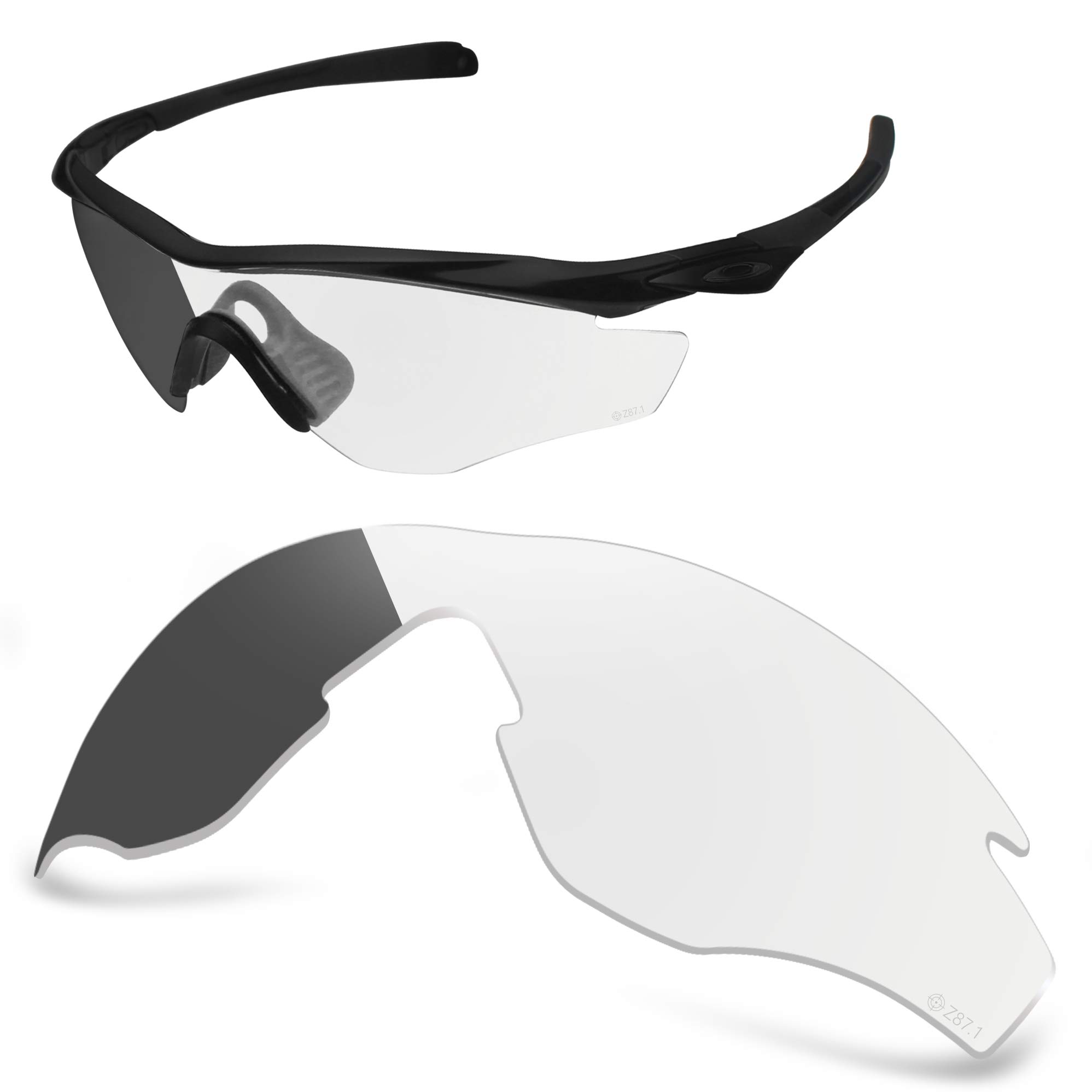 AOZAN ANSI Z87.1 Replacement Lenses For Oakley M2 Frame Sunglasses - HI-DEF Photochromic
