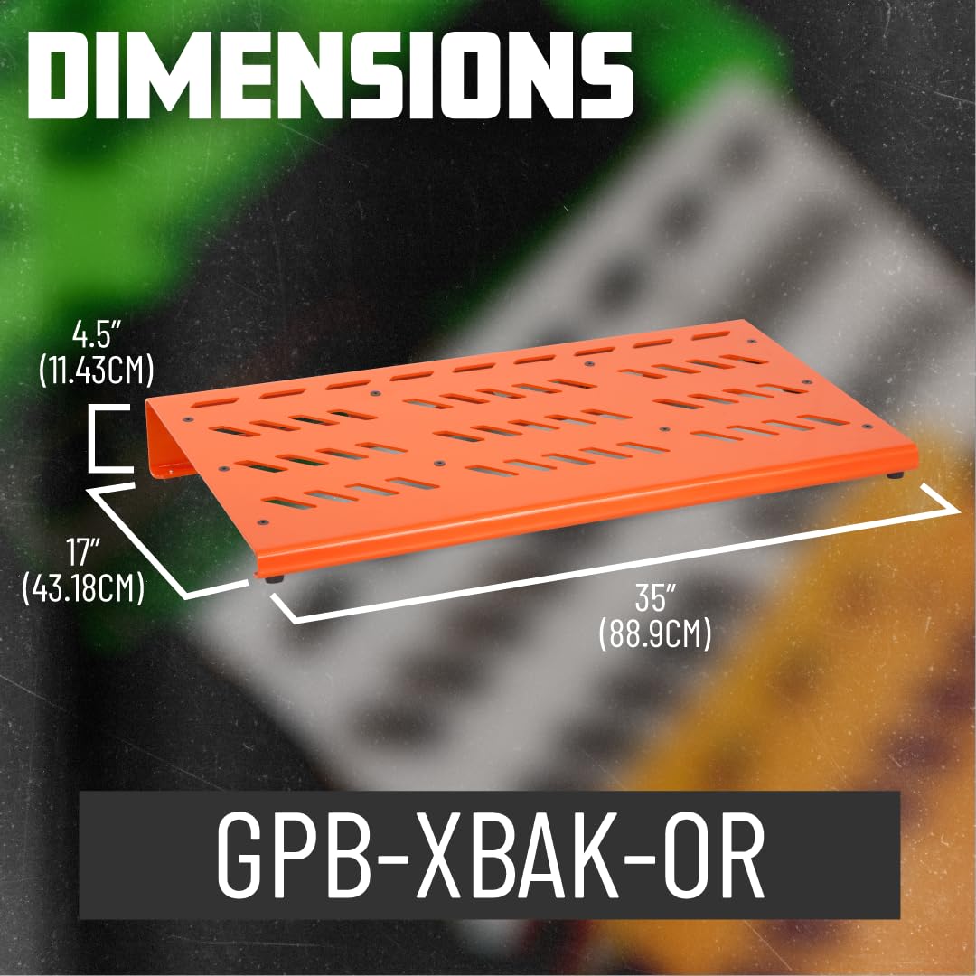 Guitar Pedal Board Gator Cases Extra-Large Aluminum Pedalboard (32