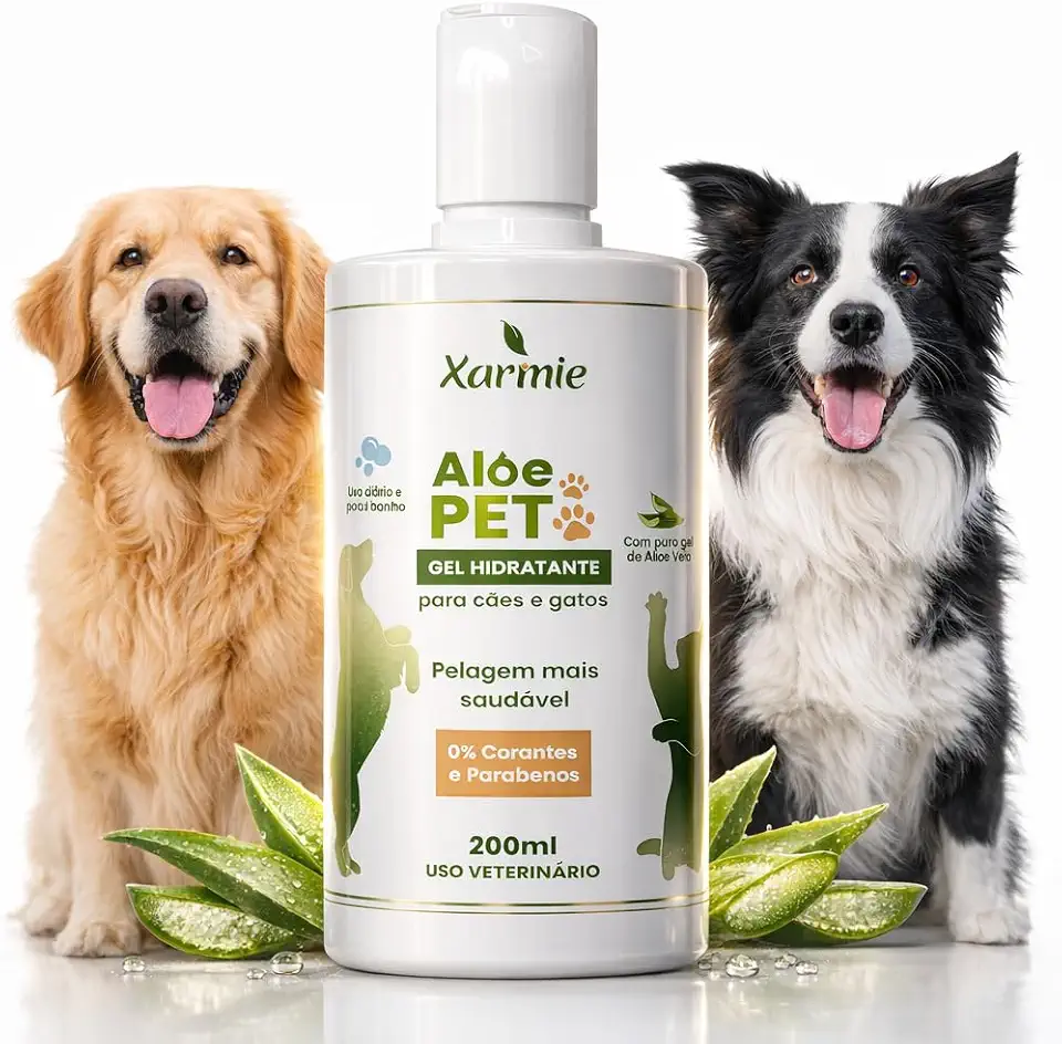 Anti Multilação Lambedura Cicatrizante Pet Natural Caes Gatos ALOE PET 200 ml