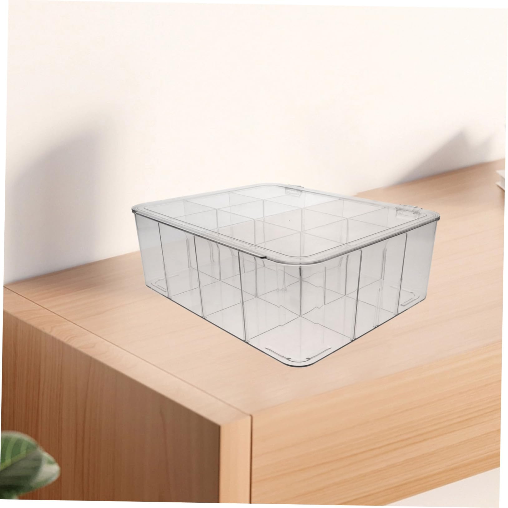 LABRIMP Scatola Porta Carte in Stile Semplice Contenitore Carte Per Ufficio Custodia Per Biglietti Da Visita Trasparente Porta Biglietti Da Visita Resistente