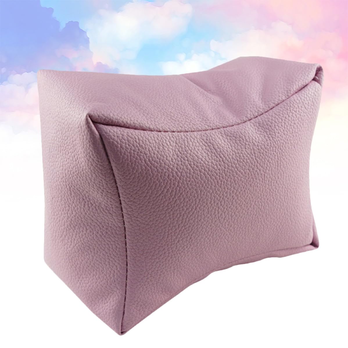 Portable Pink Manicure Pillow Hand Cushion Washable Pu Sponge Material Comfortable Wrist Cushion for Salon Use and Household Use
