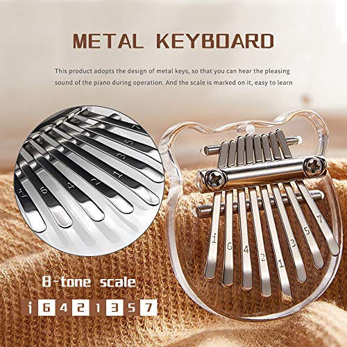 Kalimba 8 Clés, ZoneYan Kalimba Instrument, Instrument de Musique Enfant, Piano à Doigts, Mini Kalimba, Thumb Piano… - Les Beatles, Paul McCartney, John Lennon, RIngo Starr, George Harrison Kalimba 8 Clés, ZoneYan Kalimba Instrument, Instrument de Musique Enfant, Piano à Doigts, Mini Kalimba, Thumb Piano… – Image 4