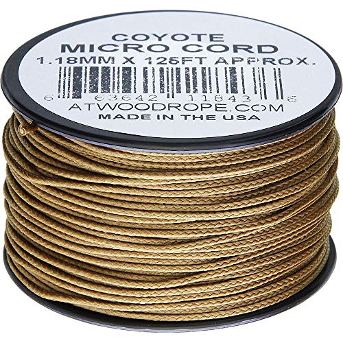 Micro Cord Atwood Rope Mfg Coyote MS24 cordage de haute précision