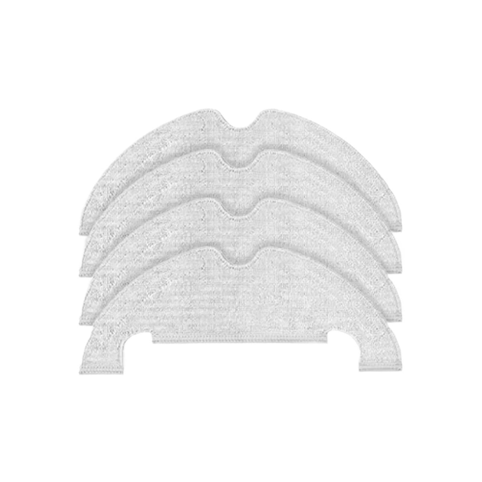 Eezii 2Pcs Mop Cloth,Compatible Forxiaomi，Vacuum X10,Compatible Fordreame，Z10 Pro Wipes Rags Vacuum Cleaner Spare Parts(2Pcs)
