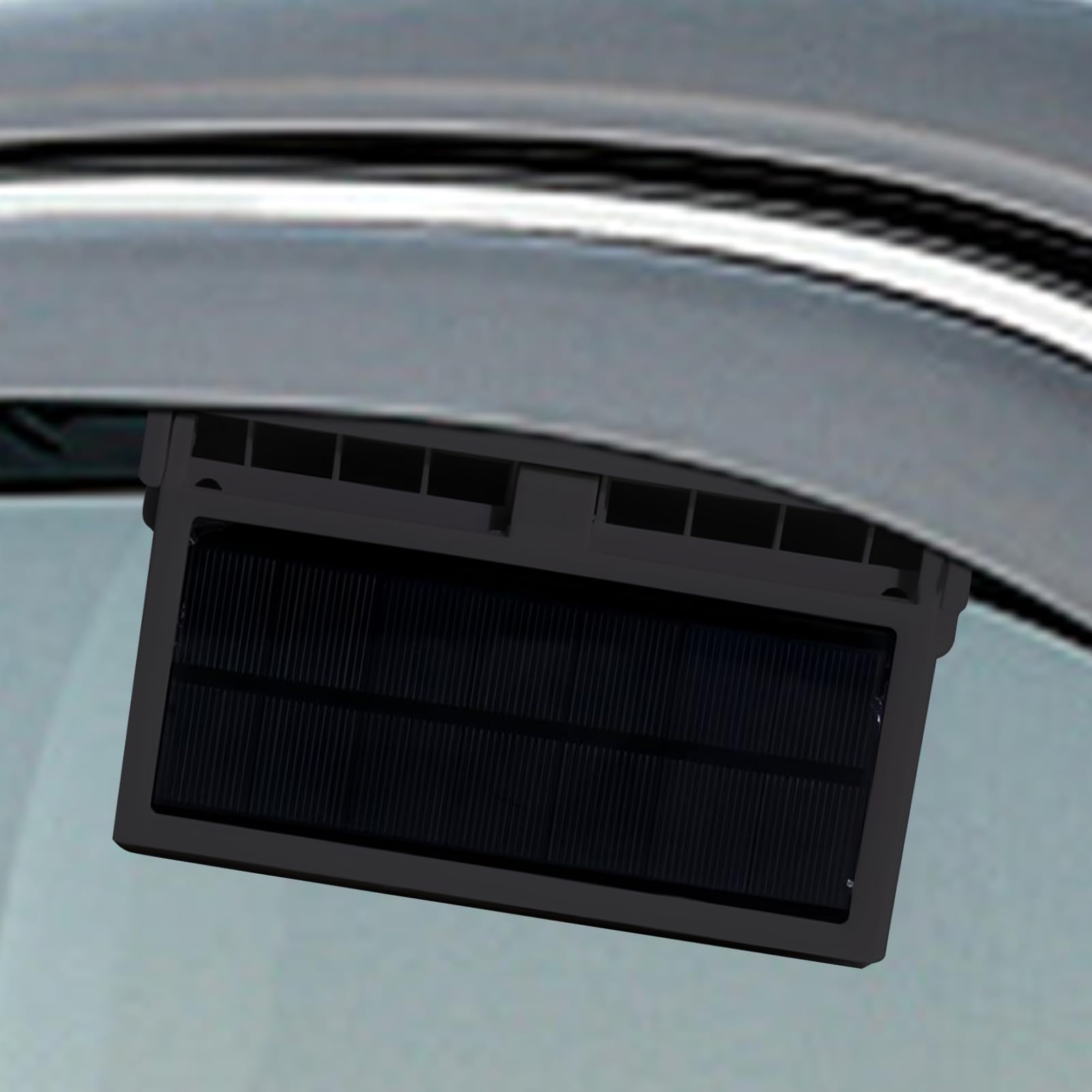 Générique Ventilateur Solaire Voiture, Ventilateur D'échappement Solaire pour Fenêtre de Voiture, Aeration Fenetre, Refroidissement Automatique Voitures pour SUV, RV, Été, Camion