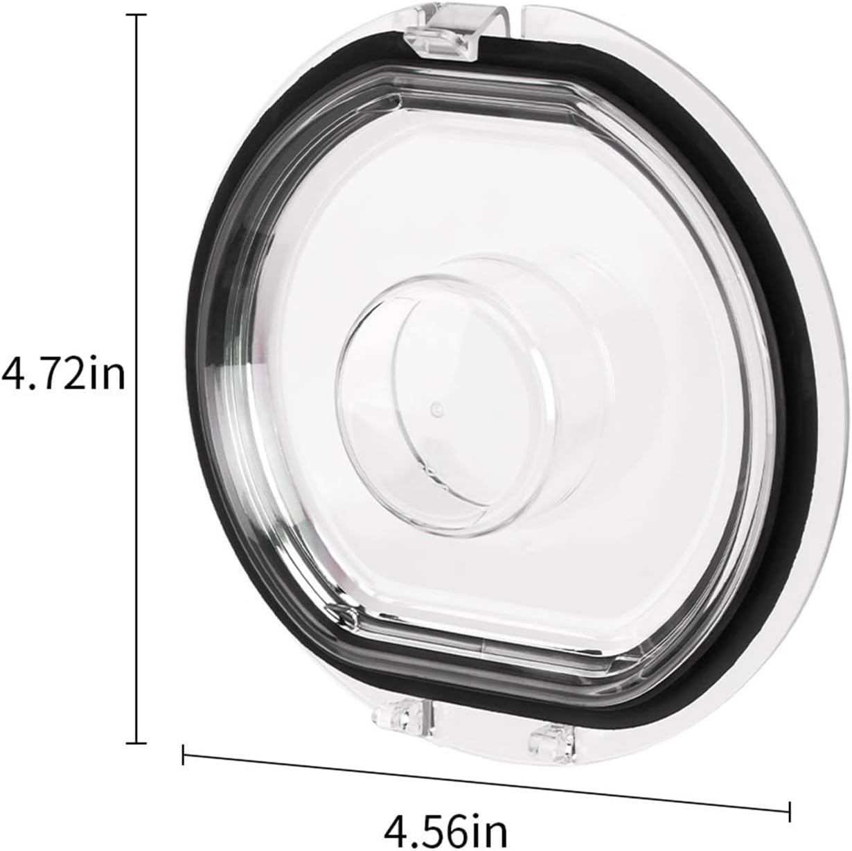 Vacuum Cleaner Accessory Dust Container Bottom Cover Sealing Rubber Ring, Compatible for Dyson V7 V8.