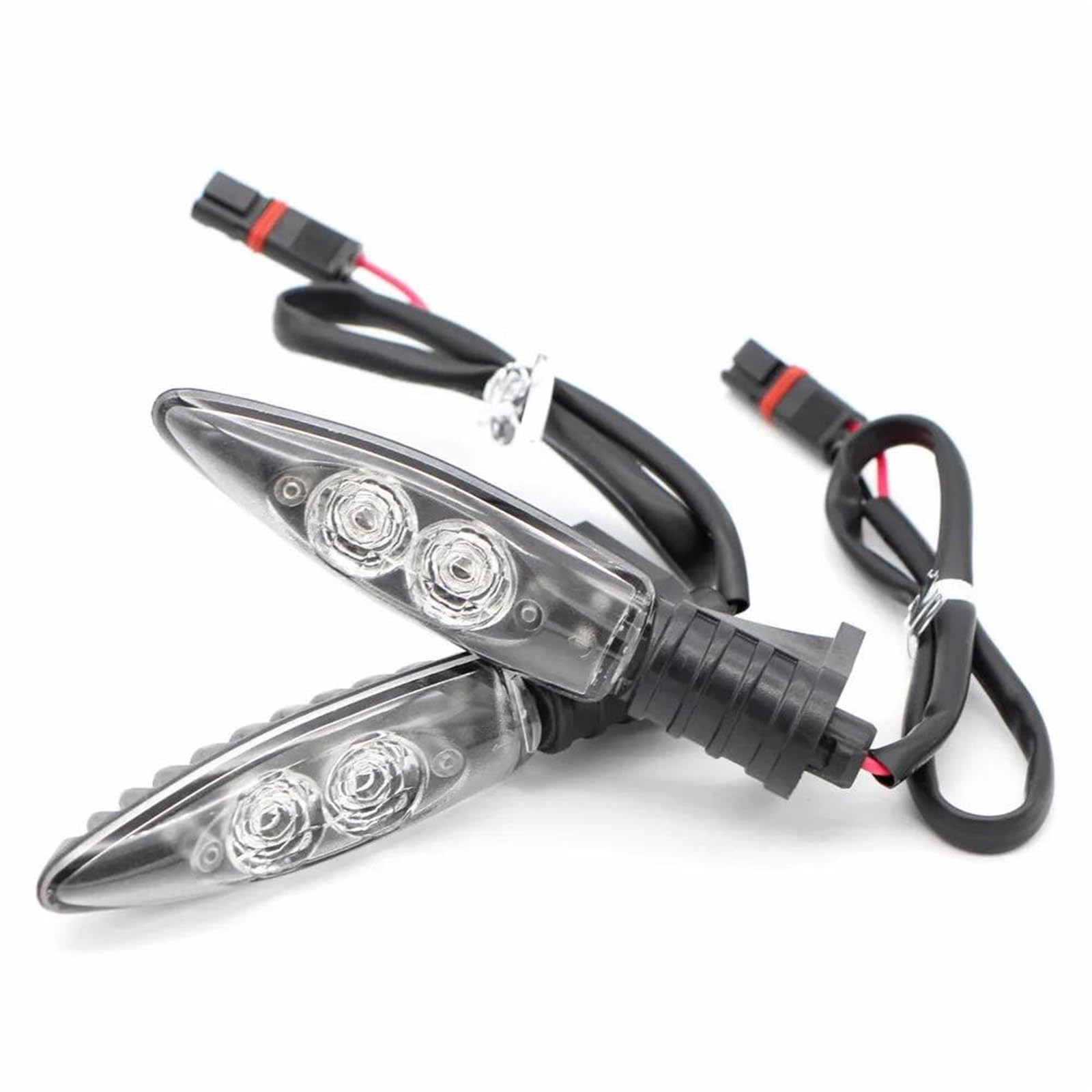diurna Indicatori Luce di posizione Indicatore Di Direzione Per Moto Per BMW C600GT C650 Sport C Evolution K1300R K1300S R1200GS ADV R1200R R1200RS(Nero)