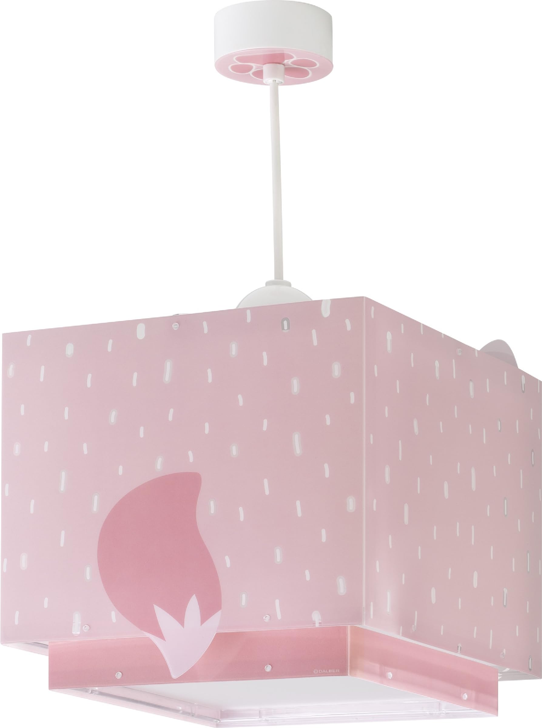 Lampada da soffitto Little Fox, a forma di volpe
