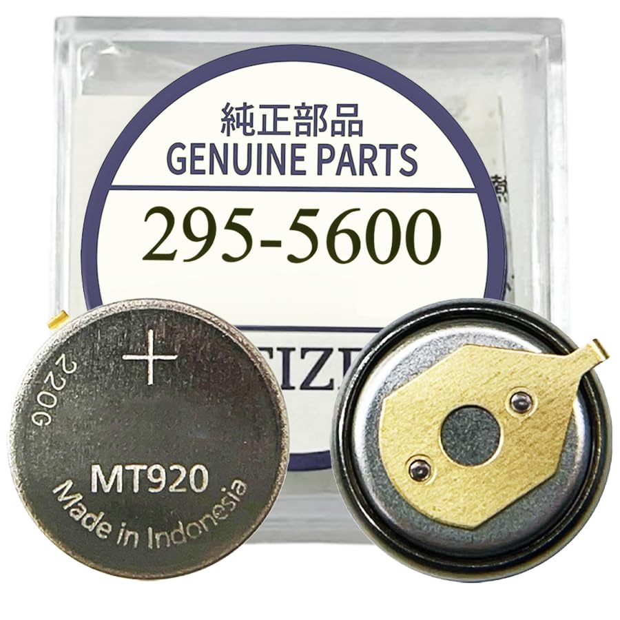 Batería Capacitor para Reloj Citizen Modelo 295-56 miniatura 1