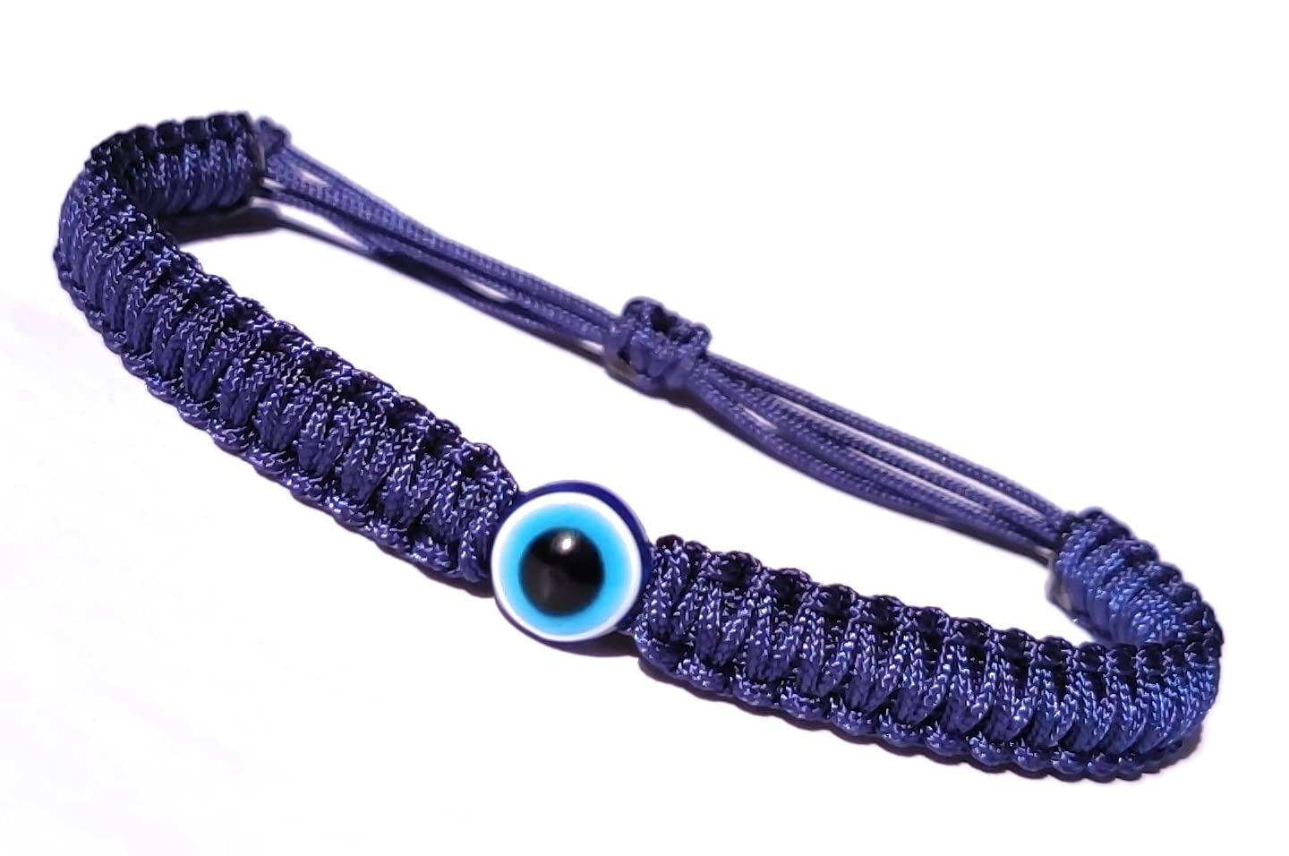 jewel string Evil Eye Bracelet Adjustable for Unisex Adult (Blue) (B07XXDXWKR) Amazon Price History, Amazon Price Tracker